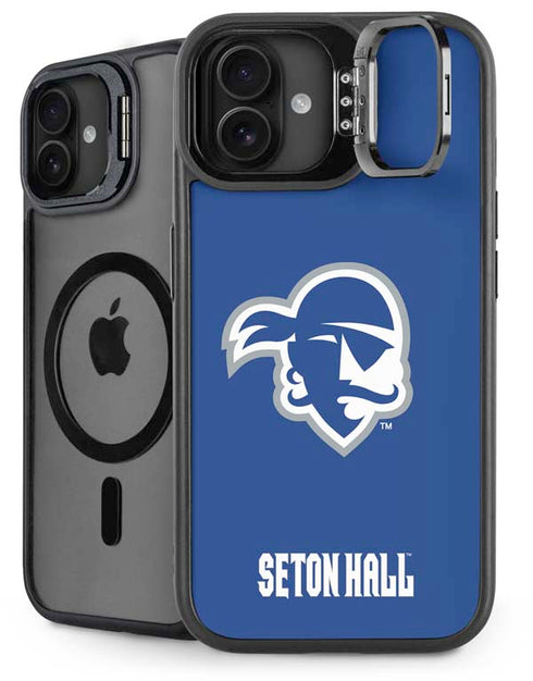 Seton Hall University Vintage iPhone 16 Plus Kickstand Case