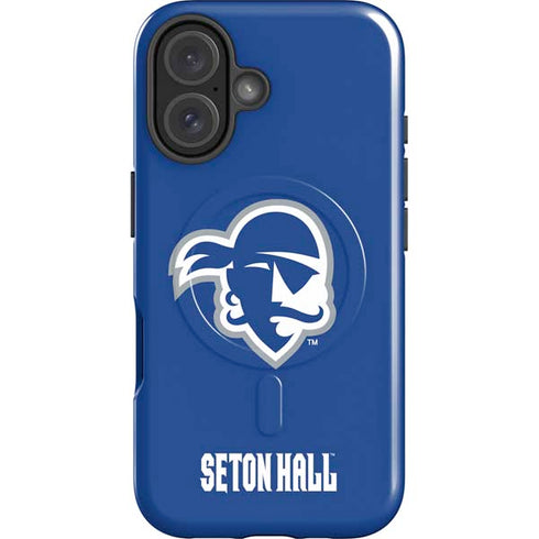 Seton Hall University Vintage iPhone 16 Plus Magsafe Impact Case