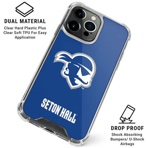 Seton Hall University Vintage iPhone 16 Pro Clear Case