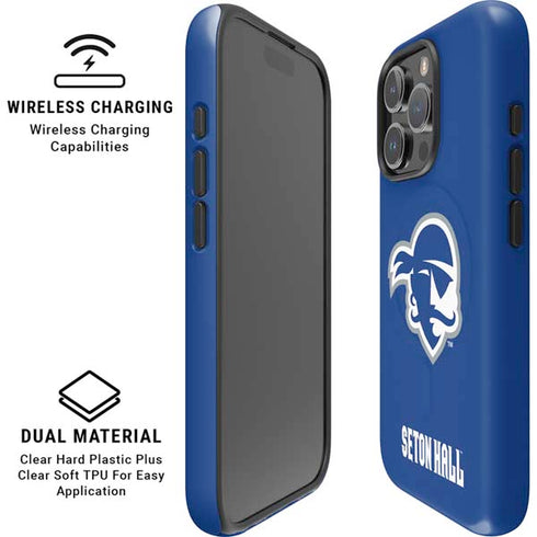 Seton Hall University Vintage iPhone 16 Pro Magsafe Impact Case