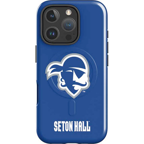 Seton Hall University Vintage iPhone 16 Pro Max Magsafe Impact Case