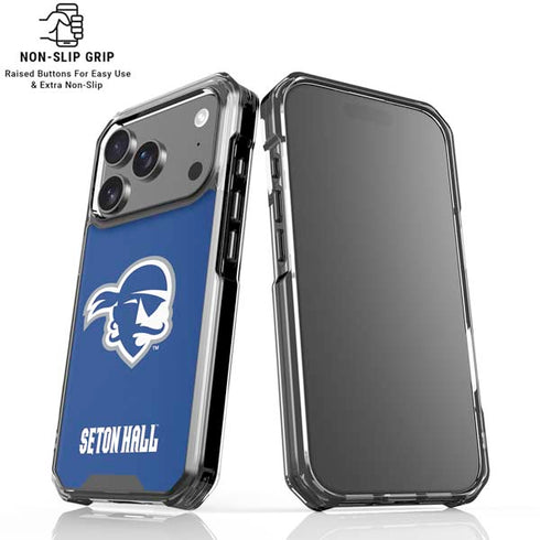 Seton Hall University Vintage iPhone 17 Pro Clear Case