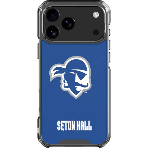 Seton Hall University Vintage iPhone 18 Pro Max Clear Case