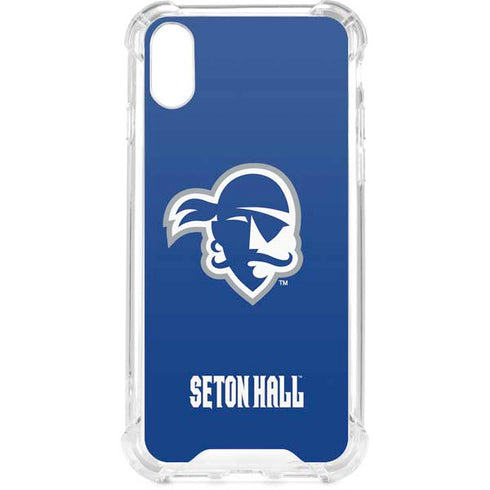 Seton Hall University Vintage iPhone XS Clear Case