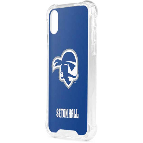Seton Hall University Vintage iPhone XS Clear Case