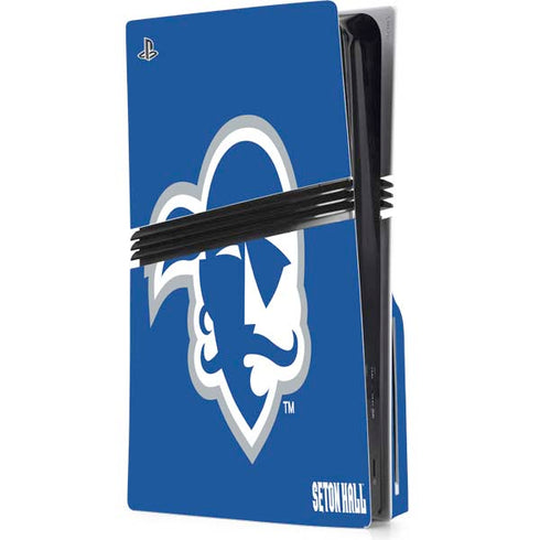 Seton Hall University Vintage PS5 Pro Disk Console Skin