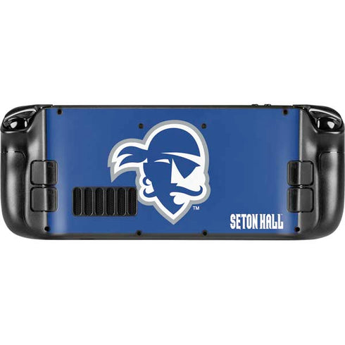 Seton Hall University Vintage Steam Deck Handheld Gaming Computer OLED Skin