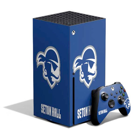 Seton Hall University Vintage Xbox Series X Bundle Skin