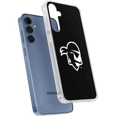 Seton Hall University Zoomed Basketball Galaxy A55 5G Clear Case