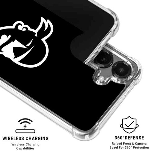 Seton Hall University Zoomed Basketball Galaxy S26 Plus Clear Case
