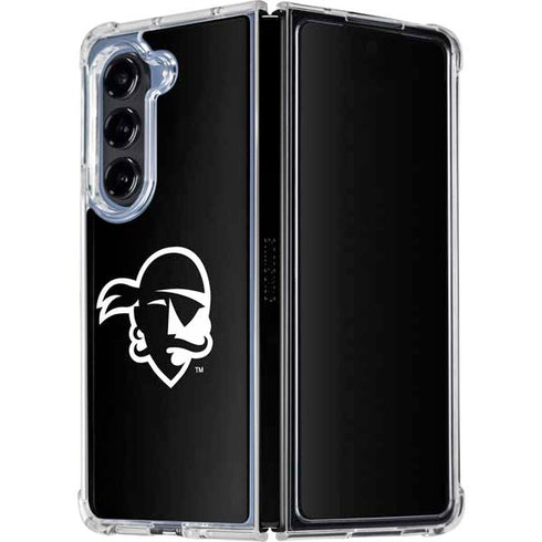 Seton Hall University Zoomed Basketball Galaxy Z Fold5 5G Clear Case