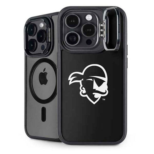 Seton Hall University Zoomed Basketball iPhone 15 Pro Kickstand Case