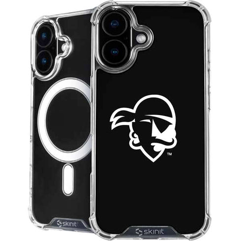 Seton Hall University Zoomed Basketball iPhone 16 Plus MagSafe Case