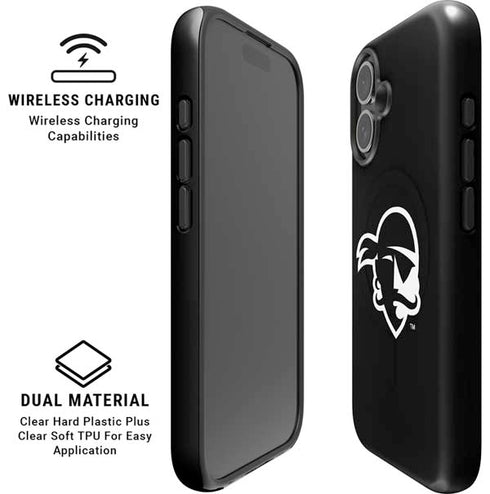 Seton Hall University Zoomed Basketball iPhone 16 Plus Magsafe Impact Case