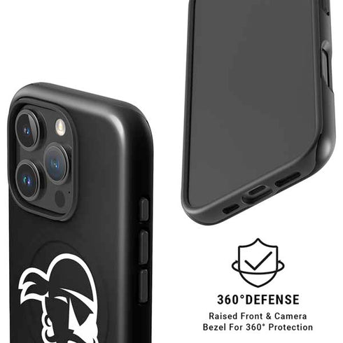Seton Hall University Zoomed Basketball iPhone 16 Pro Magsafe Impact Case