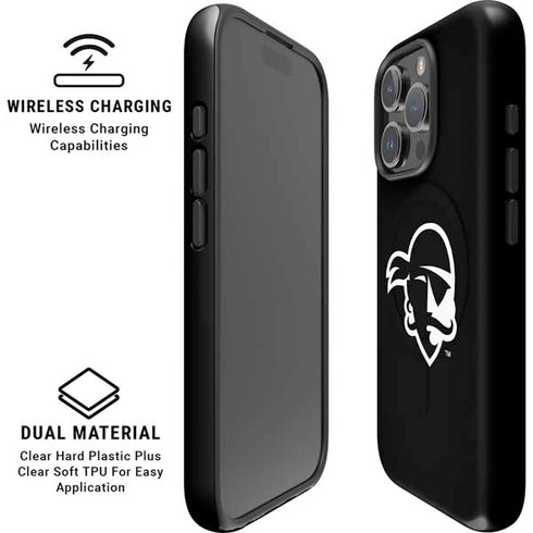 Seton Hall University Zoomed Basketball iPhone 16 Pro Magsafe Impact Case