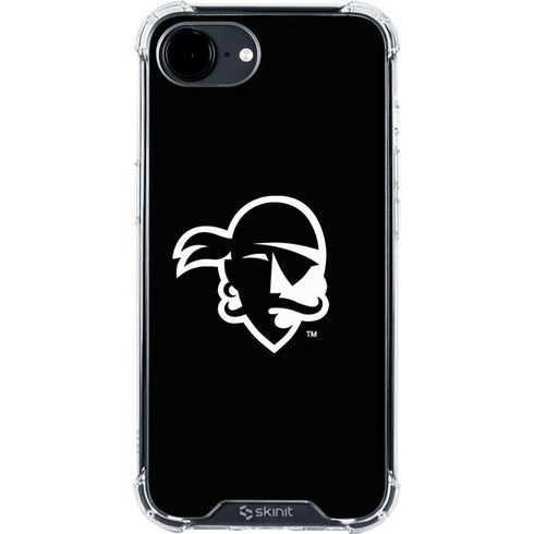Seton Hall University Zoomed Basketball iPhone 16e Clear Case