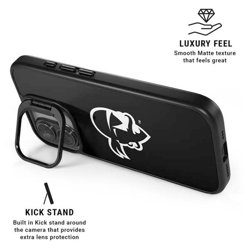 Seton Hall University Zoomed Basketball iPhone 17 Kickstand Case