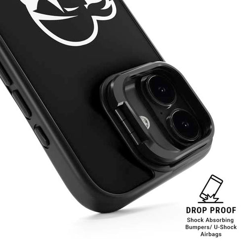 Seton Hall University Zoomed Basketball iPhone 17 Kickstand Case