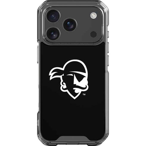 Seton Hall University Zoomed Basketball iPhone 17 Pro Clear Case