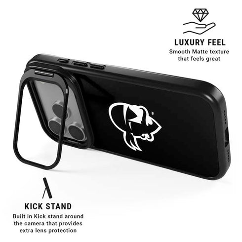 Seton Hall University Zoomed Basketball iPhone 17 Pro Kickstand Case