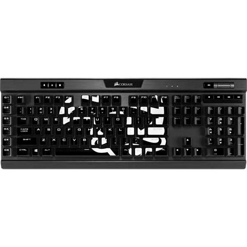 Seton Hall University Zoomed Basketball K95 RGB PLATINUM Mechanical Gaming Keyboard Skin