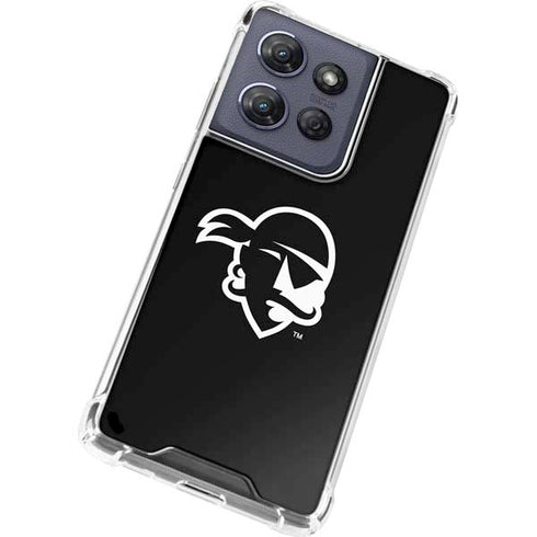 Seton Hall University Zoomed Basketball Moto G 5G (2025) Clear Case