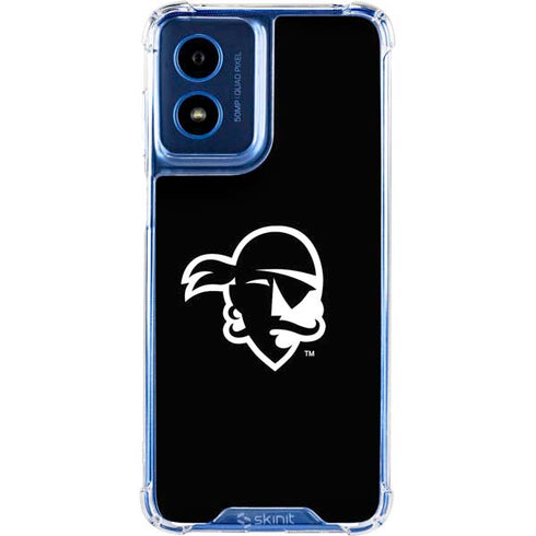 Seton Hall University Zoomed Basketball Moto G 5G (2024) Clear Case