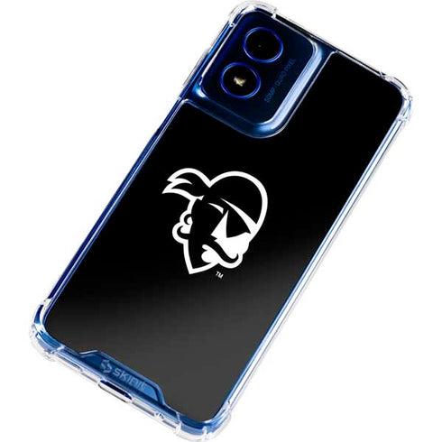Seton Hall University Zoomed Basketball Moto G 5G (2024) Clear Case