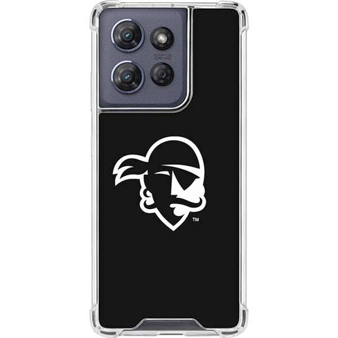 Seton Hall University Zoomed Basketball Moto G Play 5G (2025) Clear Case