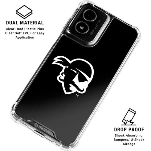 Seton Hall University Zoomed Basketball Moto G Power 5G (2024) Clear Case