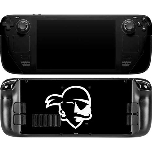 Seton Hall University Zoomed Basketball Steam Deck Handheld Gaming Computer OLED Skin