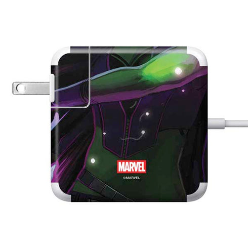 Marvel Gamora Shadow Assassin 85W Power Adapter (15 and 17 inch MacBook Pro Charger) Skin