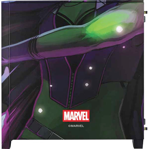 Marvel Gamora Shadow Assassin Corsair 4000D Tempered Glass Mid-Tower ATX Case Skin