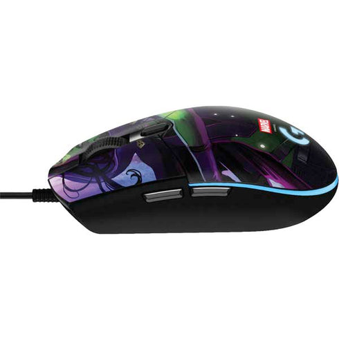 Marvel Gamora Shadow Assassin G203 Prodigy RGB Wired Gaming Mouse Skin