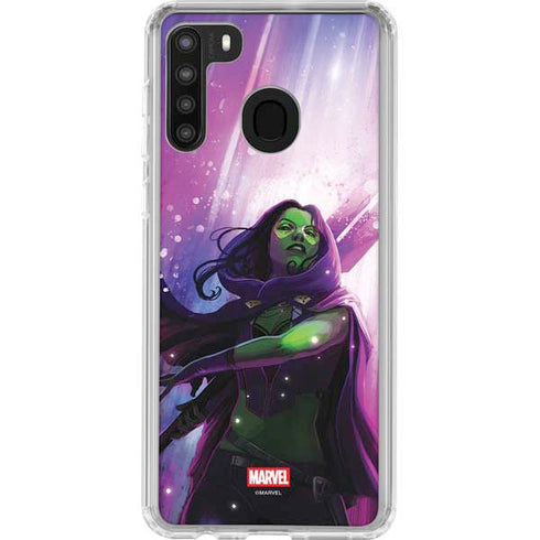 Marvel Gamora Shadow Assassin Galaxy A21 Clear Case