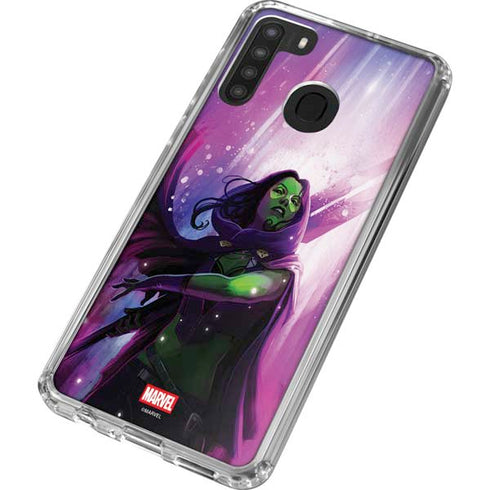 Marvel Gamora Shadow Assassin Galaxy A21 Clear Case