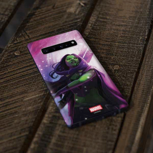 Marvel Gamora Shadow Assassin Galaxy S10 Plus Skin