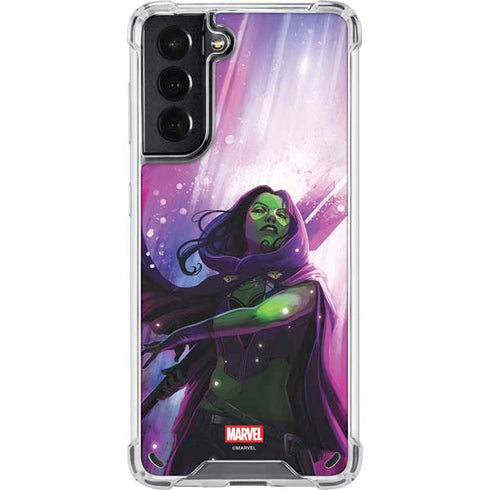 Marvel Gamora Shadow Assassin Galaxy S21 5G Clear Case