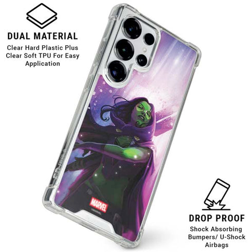 Marvel Gamora Shadow Assassin Galaxy S25 Ultra Clear Case