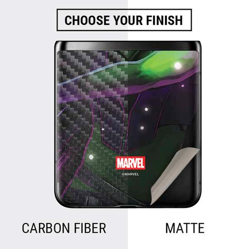 Marvel Gamora Shadow Assassin Galaxy Z Flip Skin