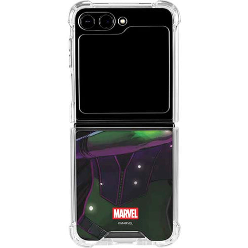 Marvel Gamora Shadow Assassin Galaxy Z Flip6 Clear Case