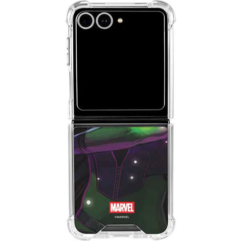 Marvel Gamora Shadow Assassin Galaxy Z Flip7 Clear Case