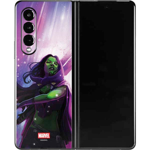 Marvel Gamora Shadow Assassin Galaxy Z Fold3 5G Skin