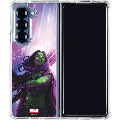 Marvel Gamora Shadow Assassin Galaxy Z Fold7 Clear Case