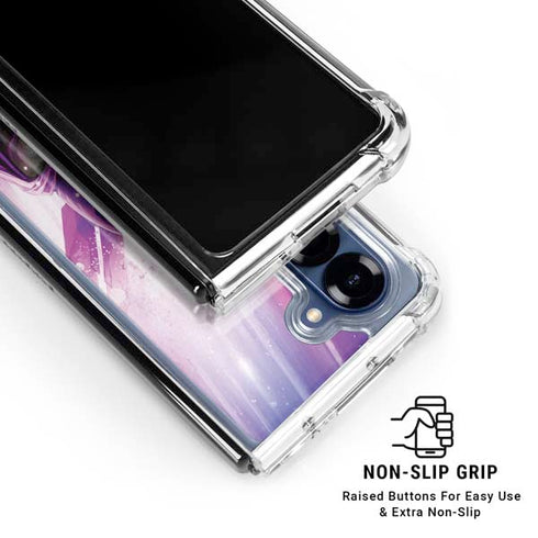 Marvel Gamora Shadow Assassin Galaxy Z Fold7 Clear Case