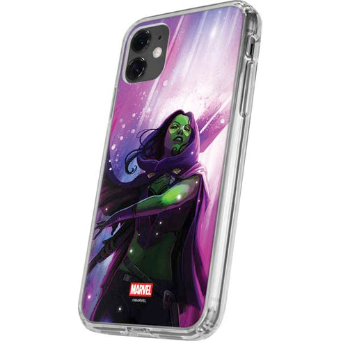 Marvel Gamora Shadow Assassin iPhone 11 Clear Case