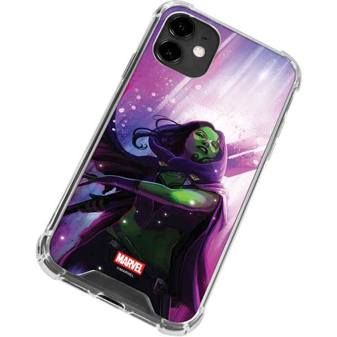 Marvel Gamora Shadow Assassin iPhone 12 Clear Case