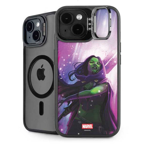 Marvel Gamora Shadow Assassin iPhone 14 Plus Kickstand Case