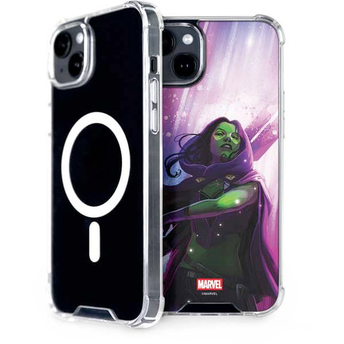 Marvel Gamora Shadow Assassin iPhone 15 Plus MagSafe Case